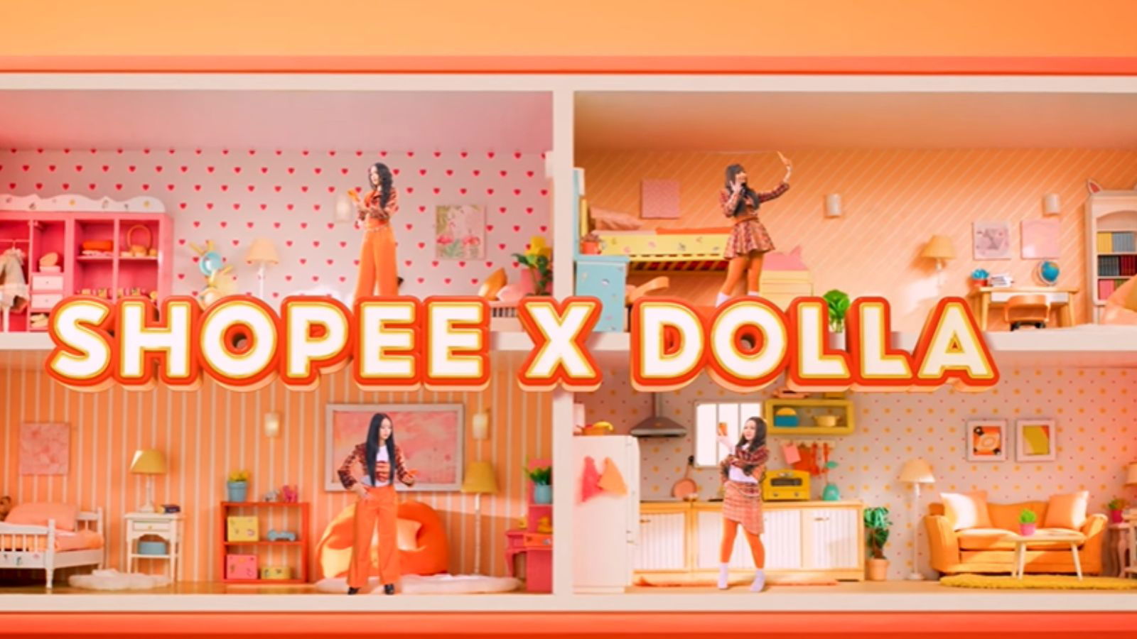 Shopee stops KL traffic with 3D billboard featuring MY girl group Dolla