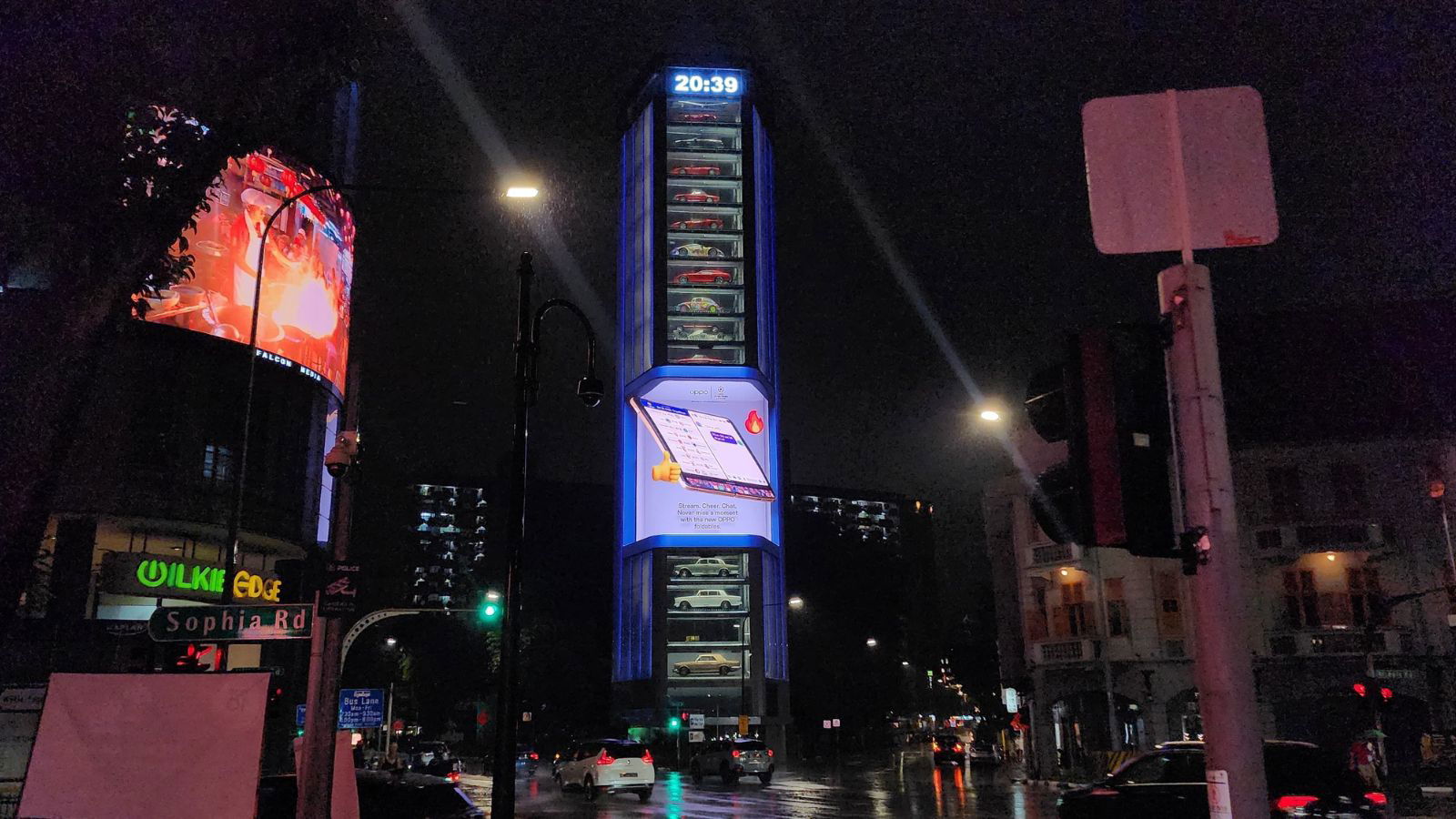 OPPO sends phones flying in new 3D OOH campaign 