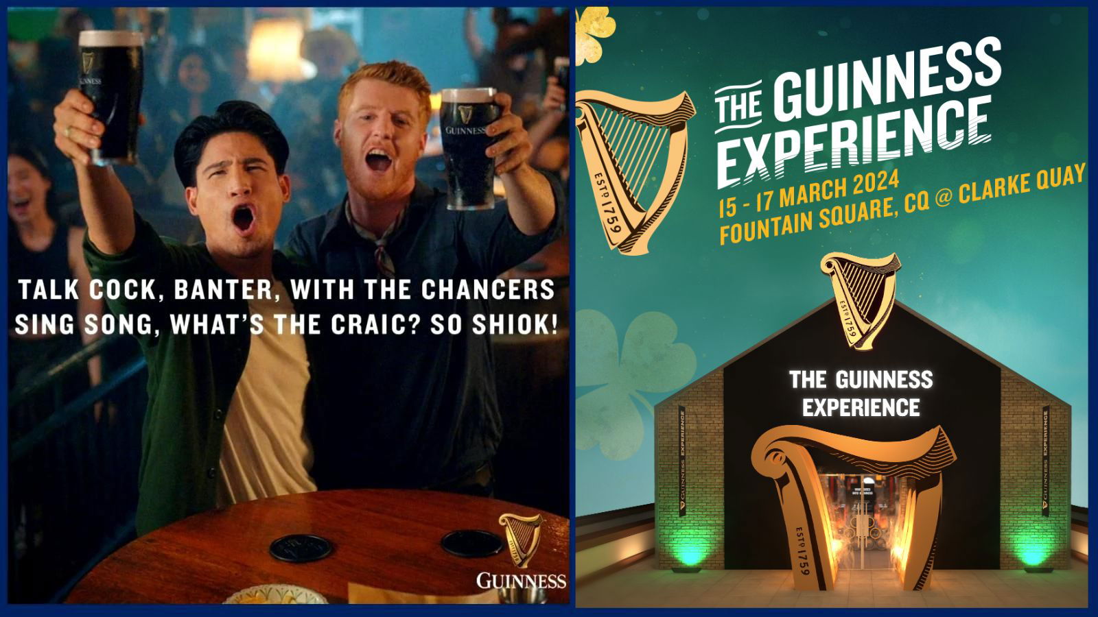 Guinness pairs boisterous pub singalongs with Singlish for St Patrick’s Day