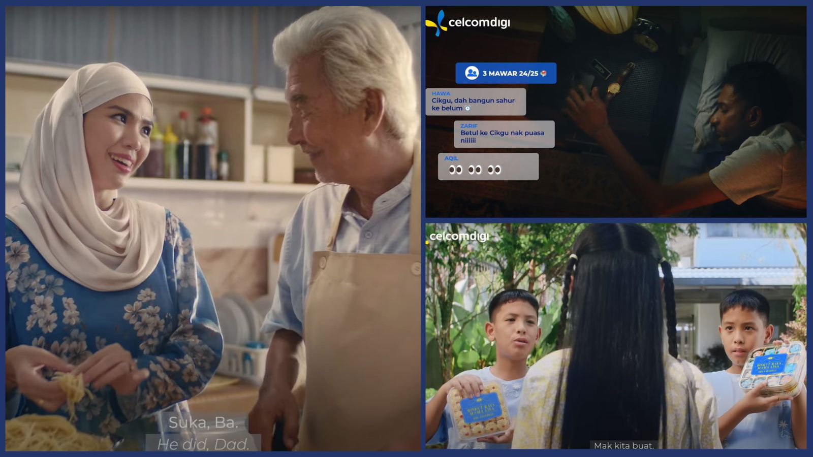 CelcomDigi celebrates diverse backgrounds with three Raya films 