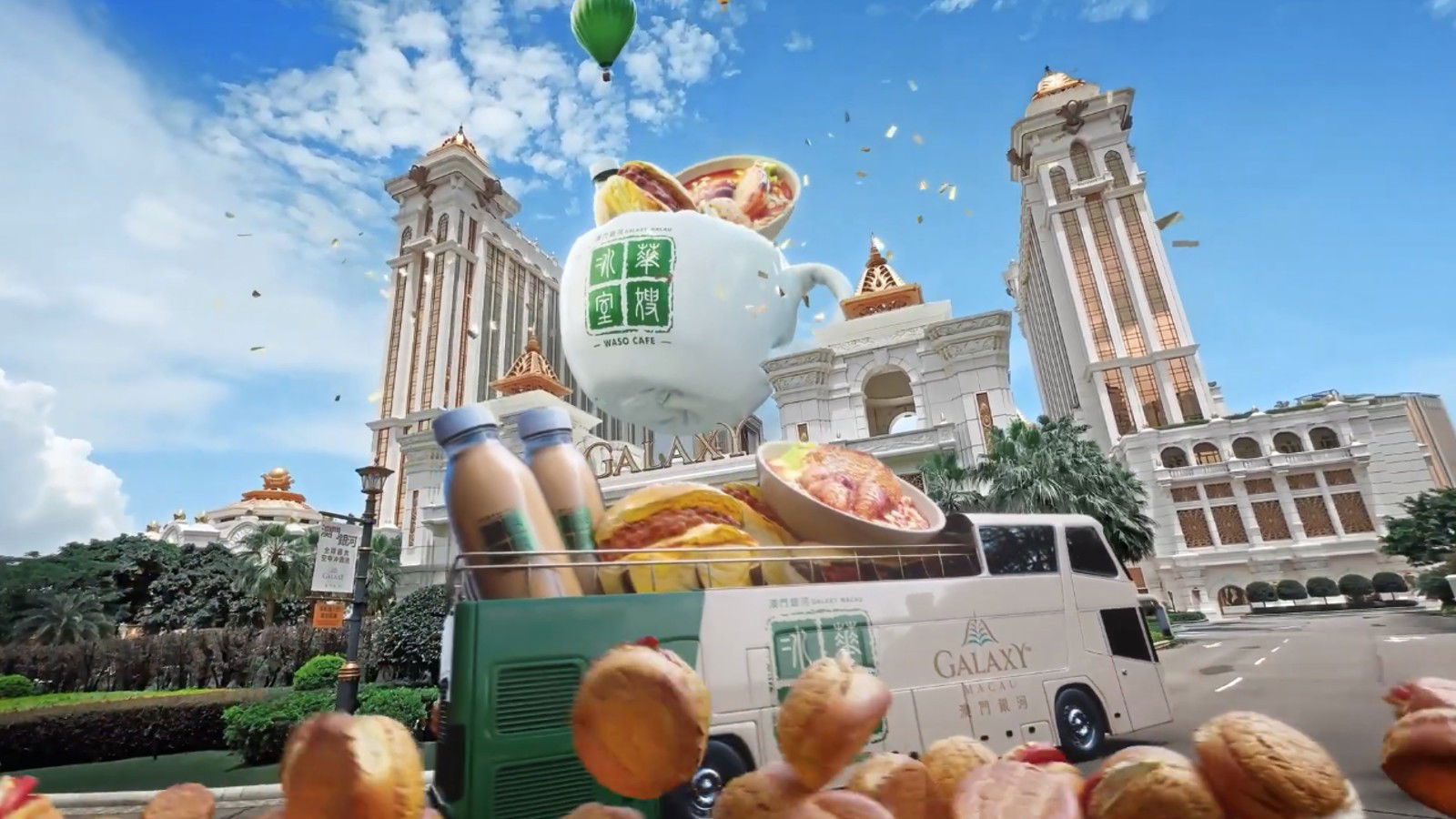 Waso Cafe kicks off CGI campaign to launch new Macau branch