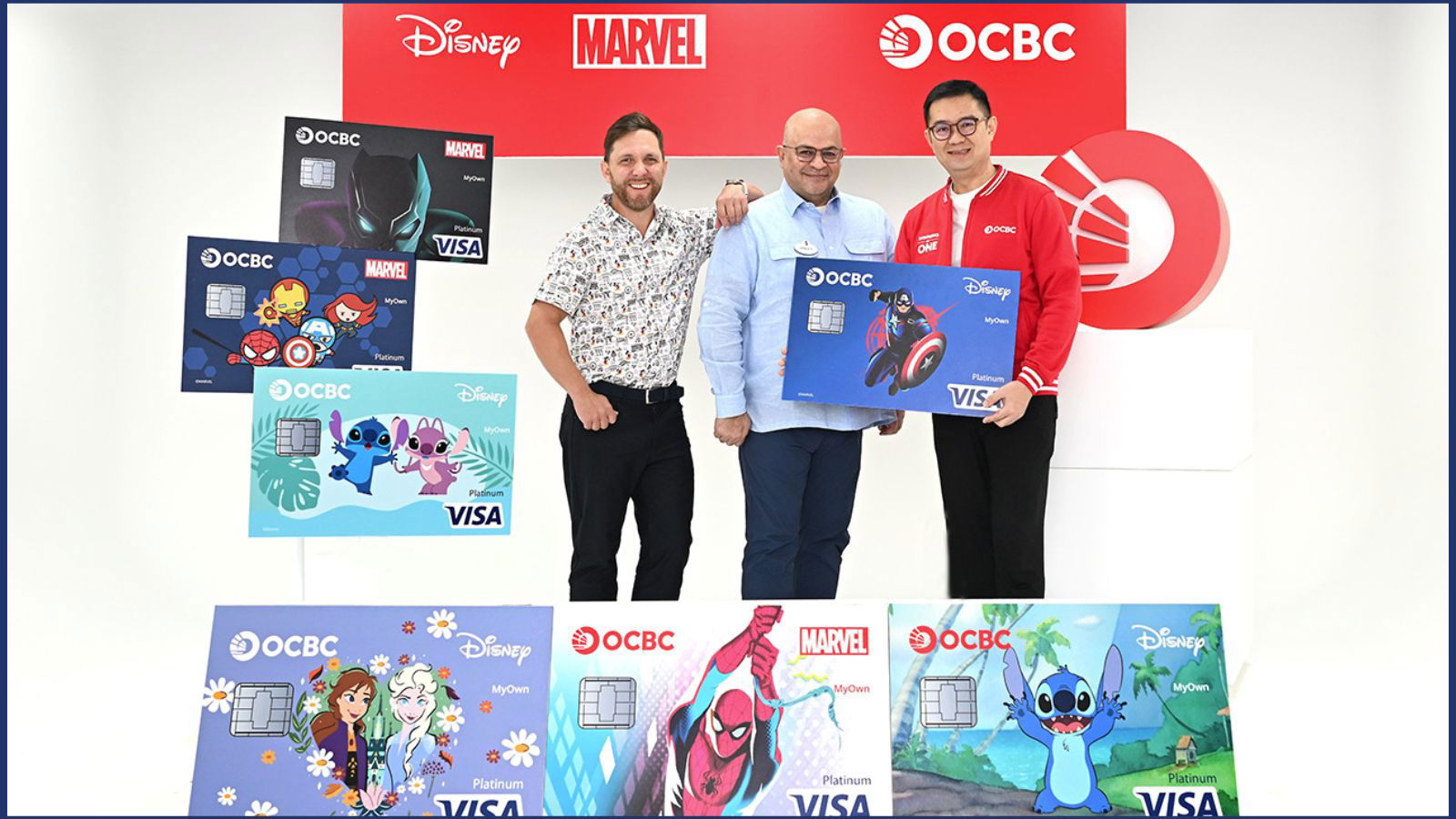 OCBC unveils Disney-themed cards as part of 5-year strategic collab 