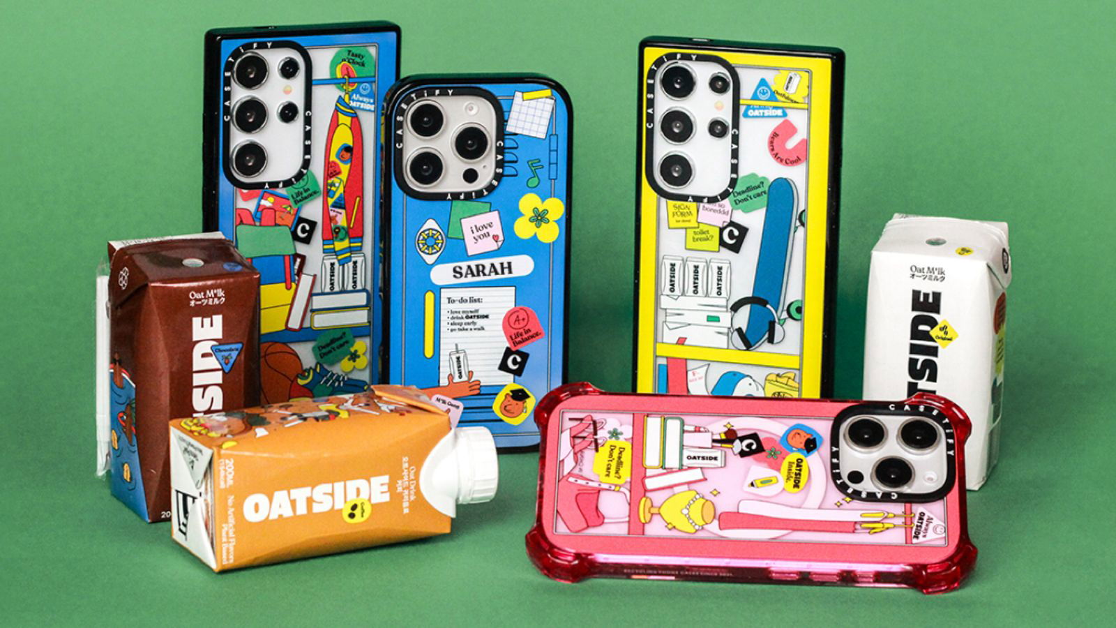 Oatside and CASETiFY bring creative expression back to school in new collaboration