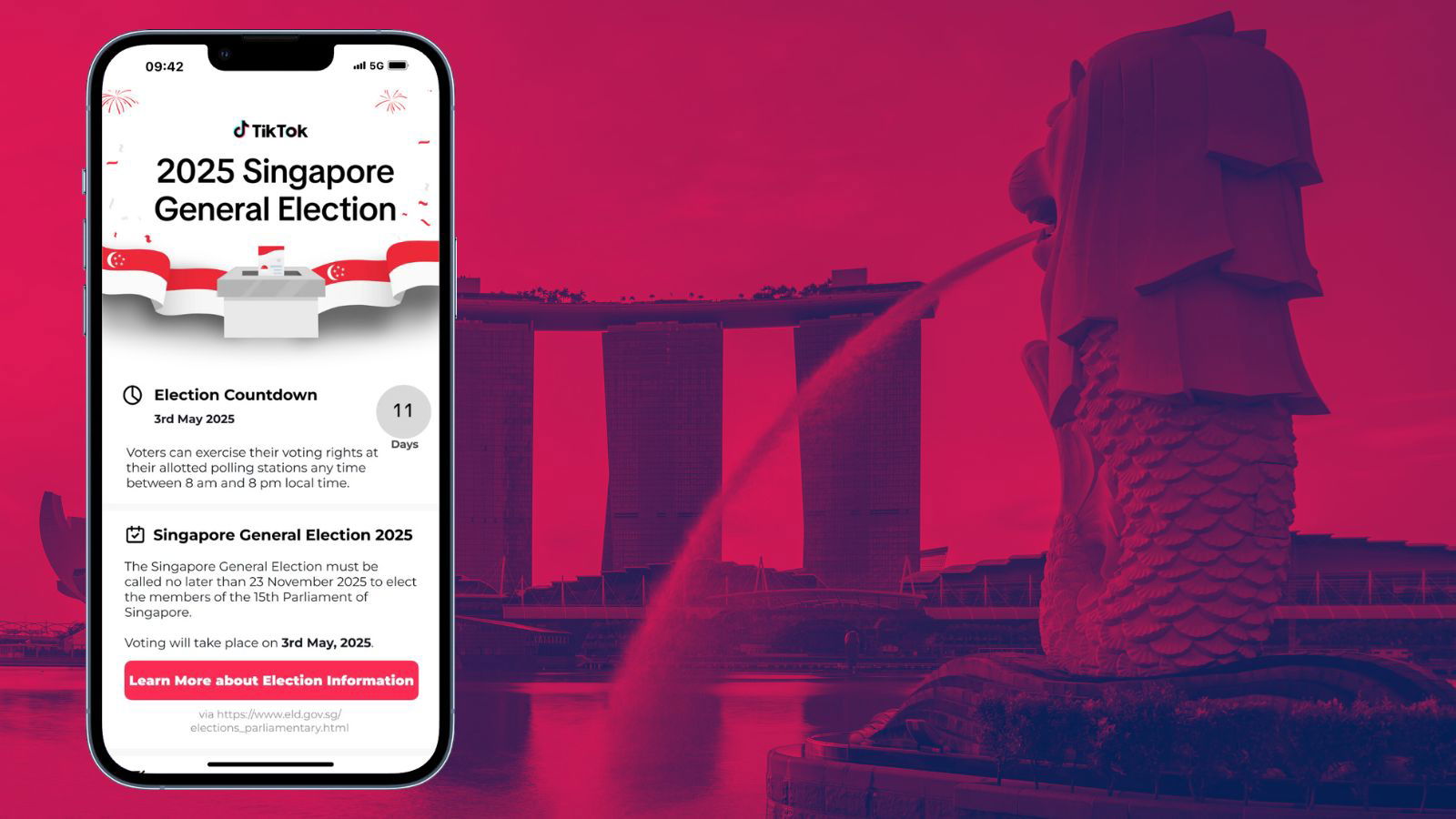 TikTok SG launches Elections Centre ahead of GE2025