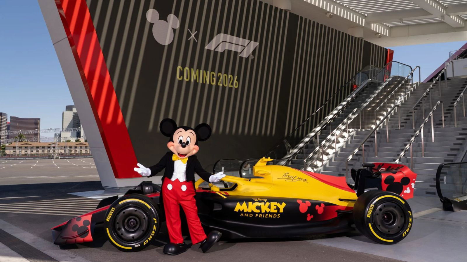 Disney takes the wheel with F1 partnership in 2026