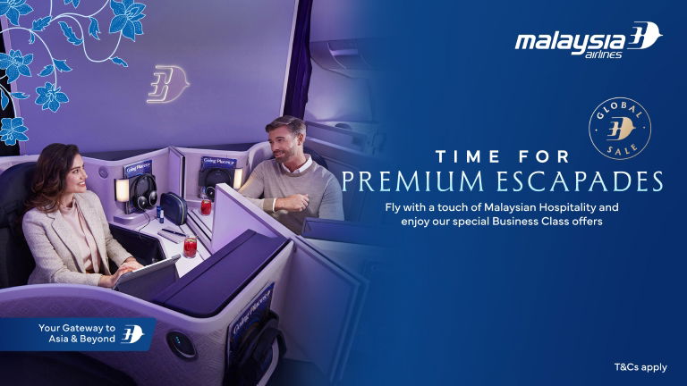 Malaysia Airlines invites travellers to indulge in 'Time for premium escapades'