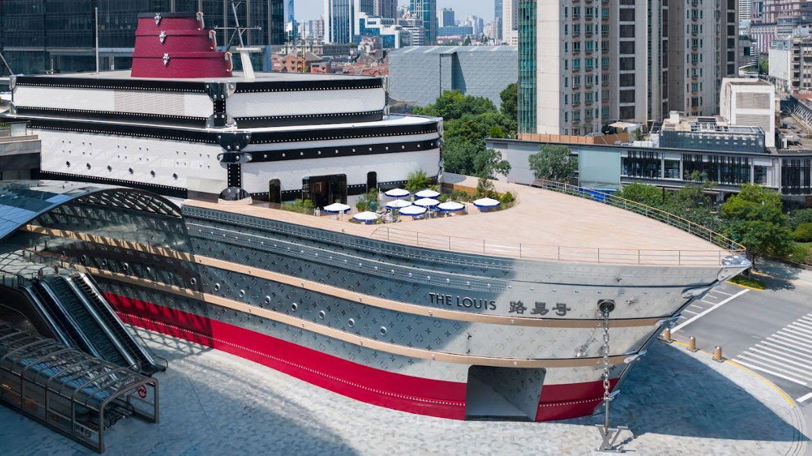 Louis Vuitton docks in Shanghai with The Louis