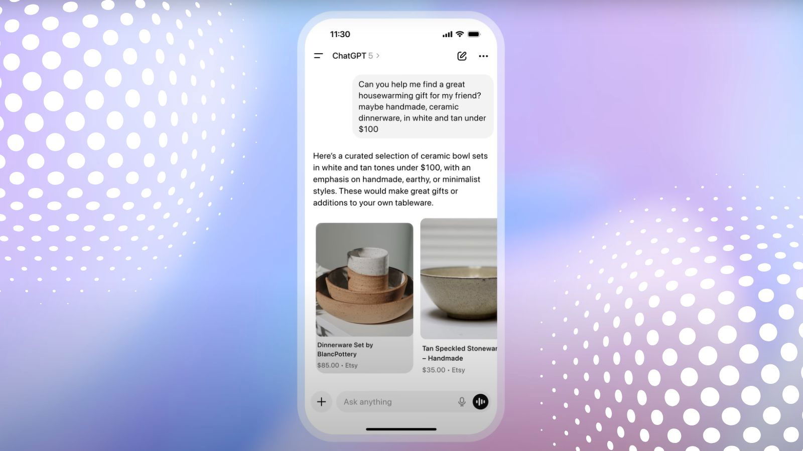 OpenAI turns ChatGPT into a personal shopping assistant