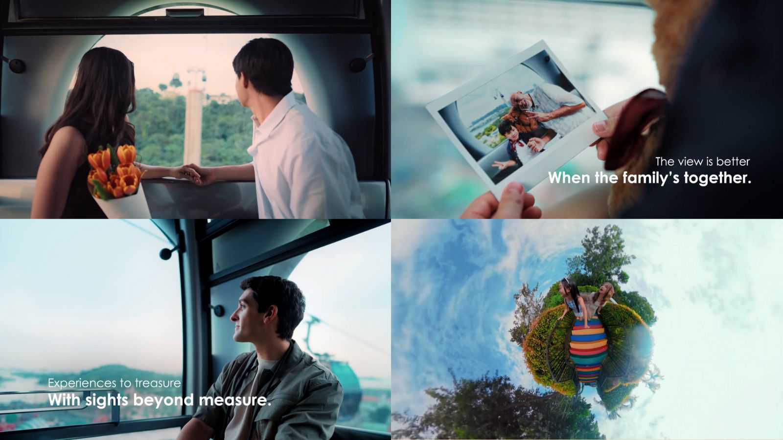 Mount Faber’s SkyOrb goes cinematic and puts viewers in the cabin