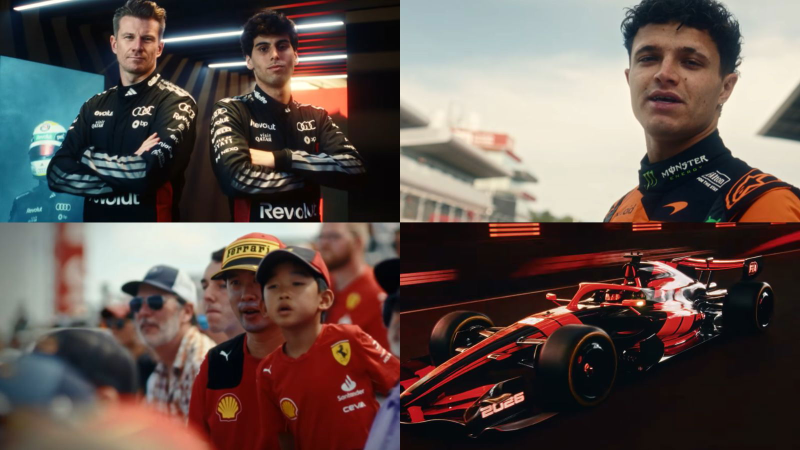 Formula 1 revs up 2026 season with star-studded campaign film
