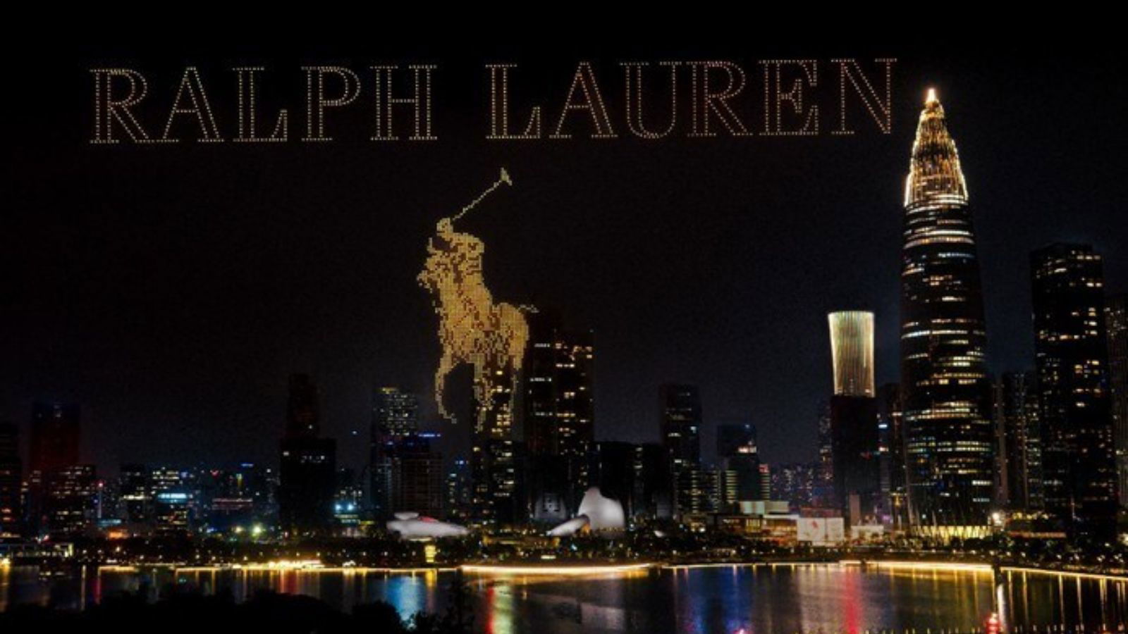Ralph Lauren uses drone art to present brand vision in Shenzhen
