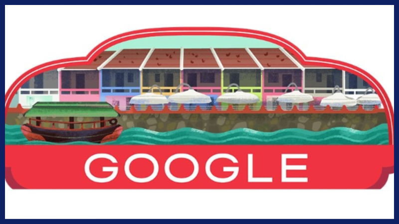 Google celebrates Singapore's 58th birthday with new Doodle featuring Clarke Quay