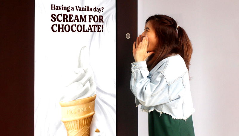 McDonald's SG makes a lot of noise with ice-cream campaign